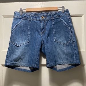 DKNY denim shorts size 8